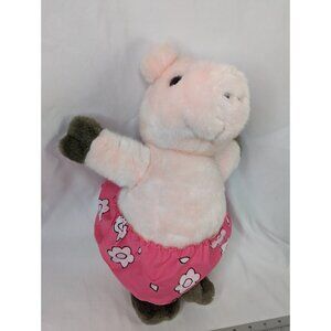 Nancy Carlson Pig Plush 13 Inch Dayton Hudson 1988 Stuffed Animal Toy
